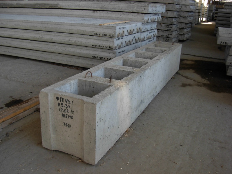 Устройство фундамента из бетона